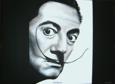 dali , peintre , moustache , amanda lear , 